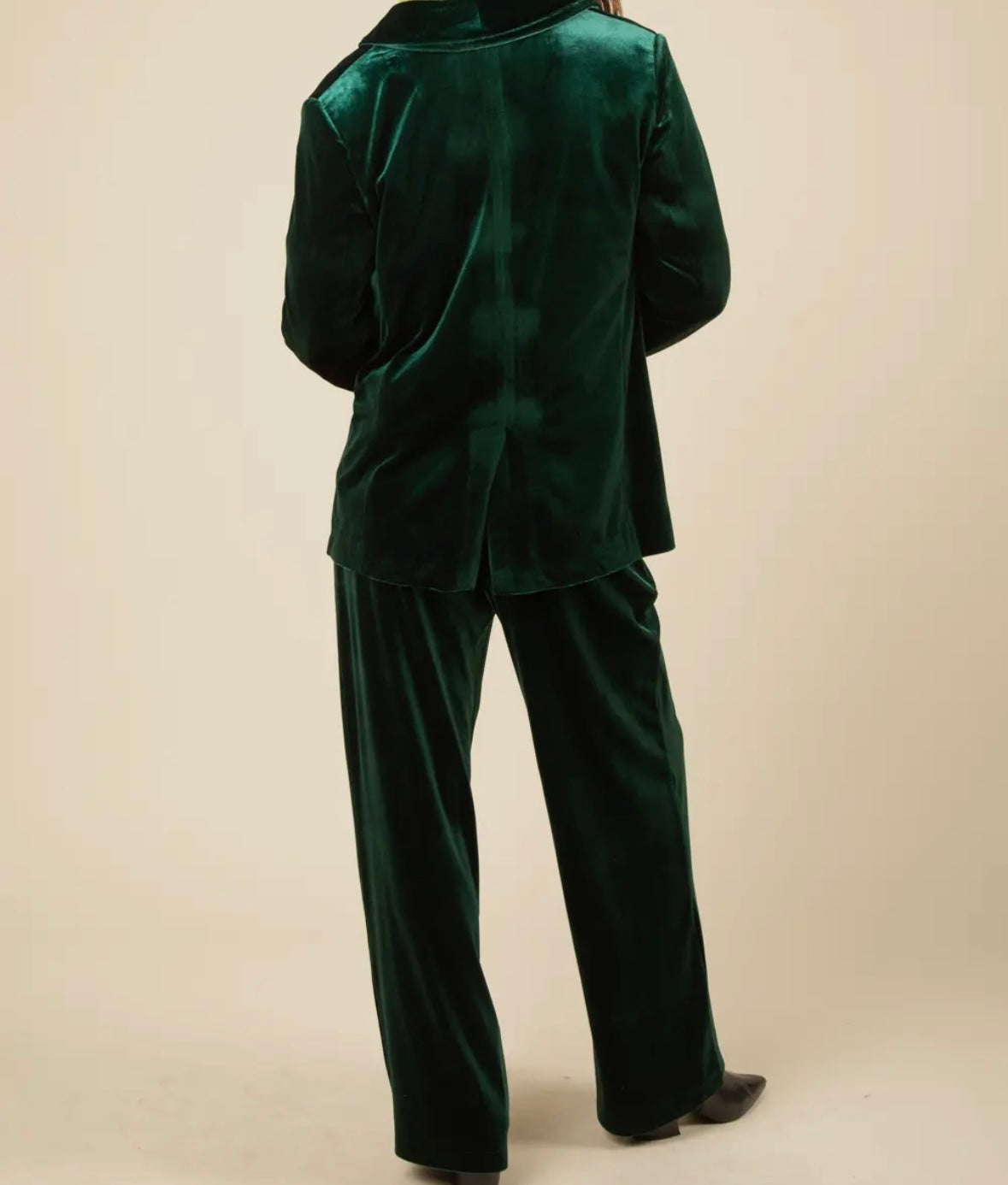 Party Ready Velvet Blazer, Hunter