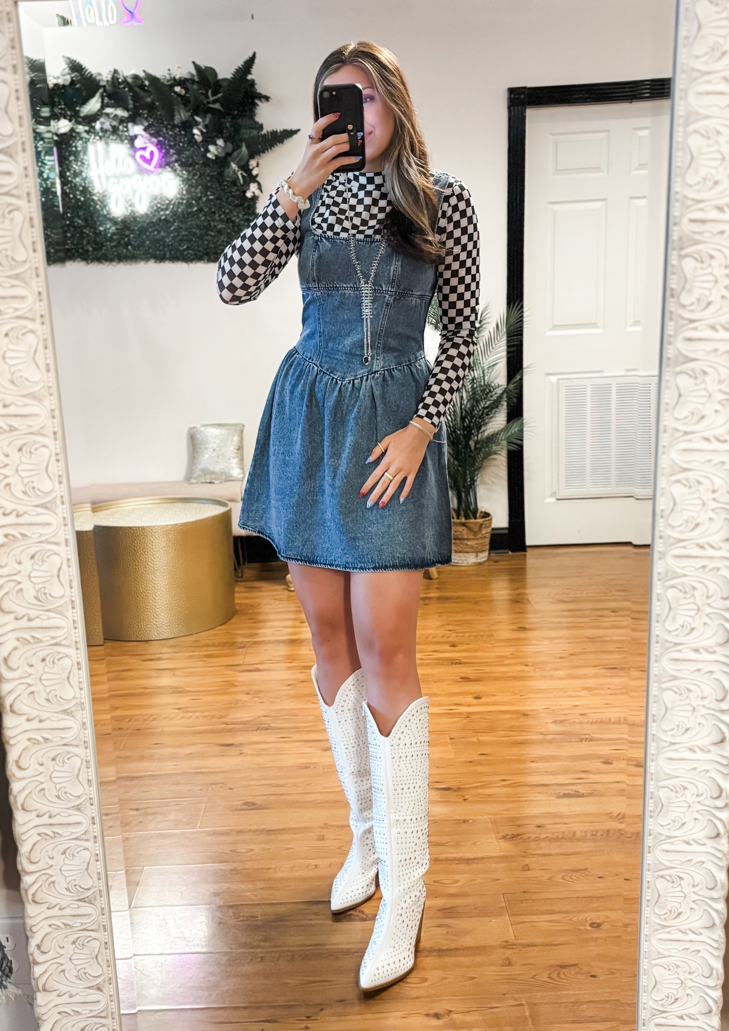 Rowan Denim Dress