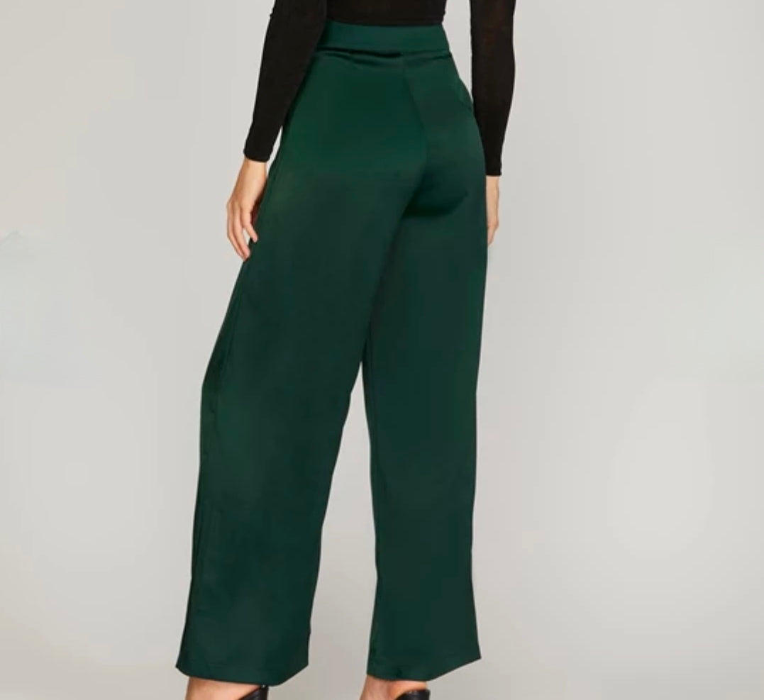 Pretty Girl Walk Satin Pants