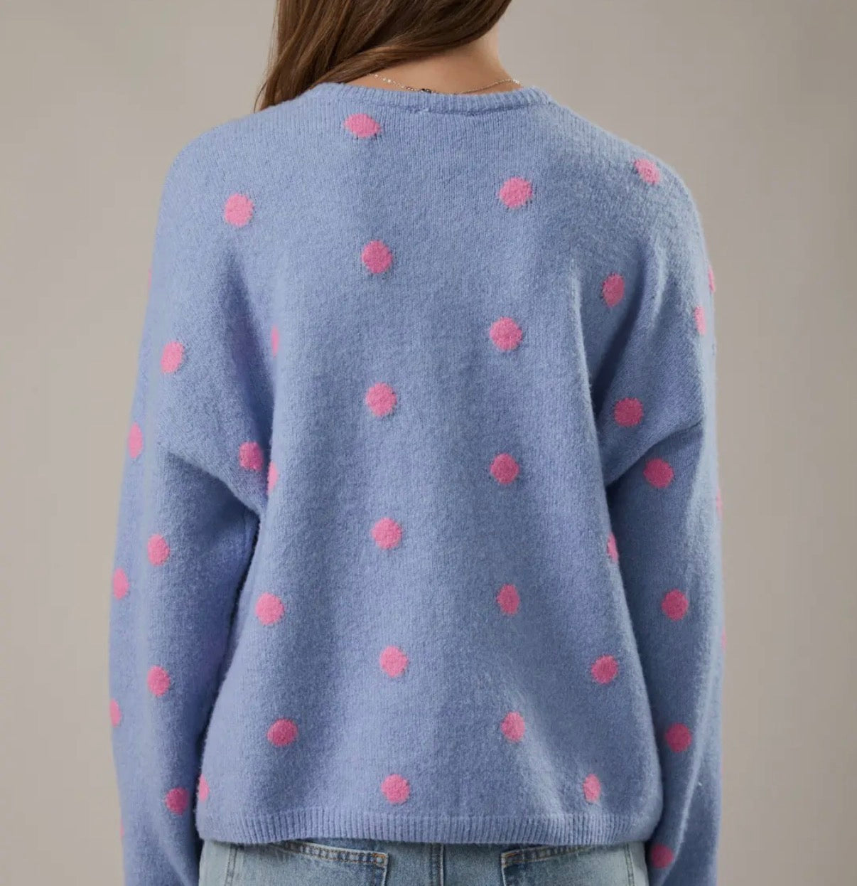 Playful Polka Dot Cardigan