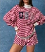 Stripe Shorts