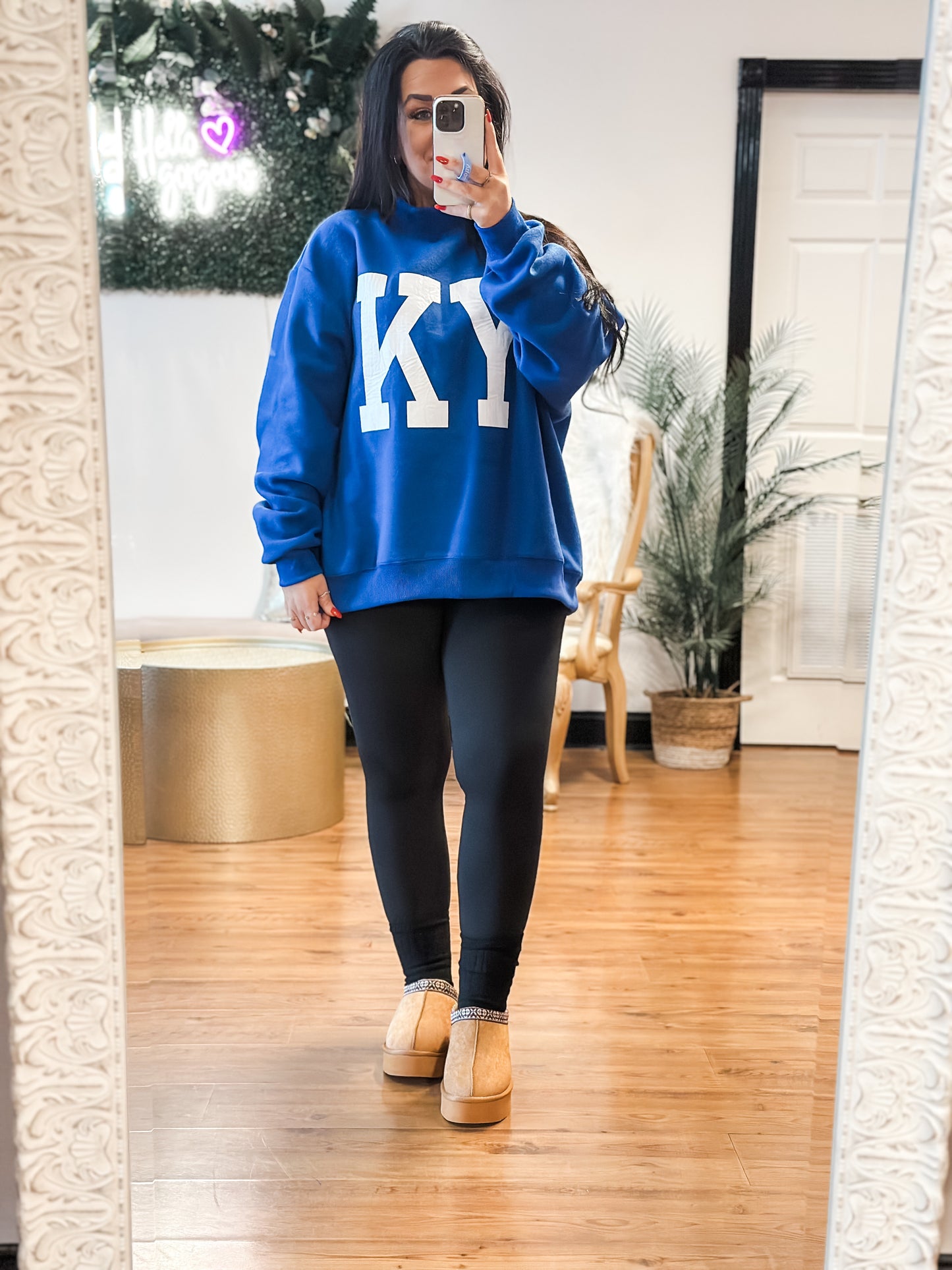 Kentucky Reversible Sweatshirt, Royal