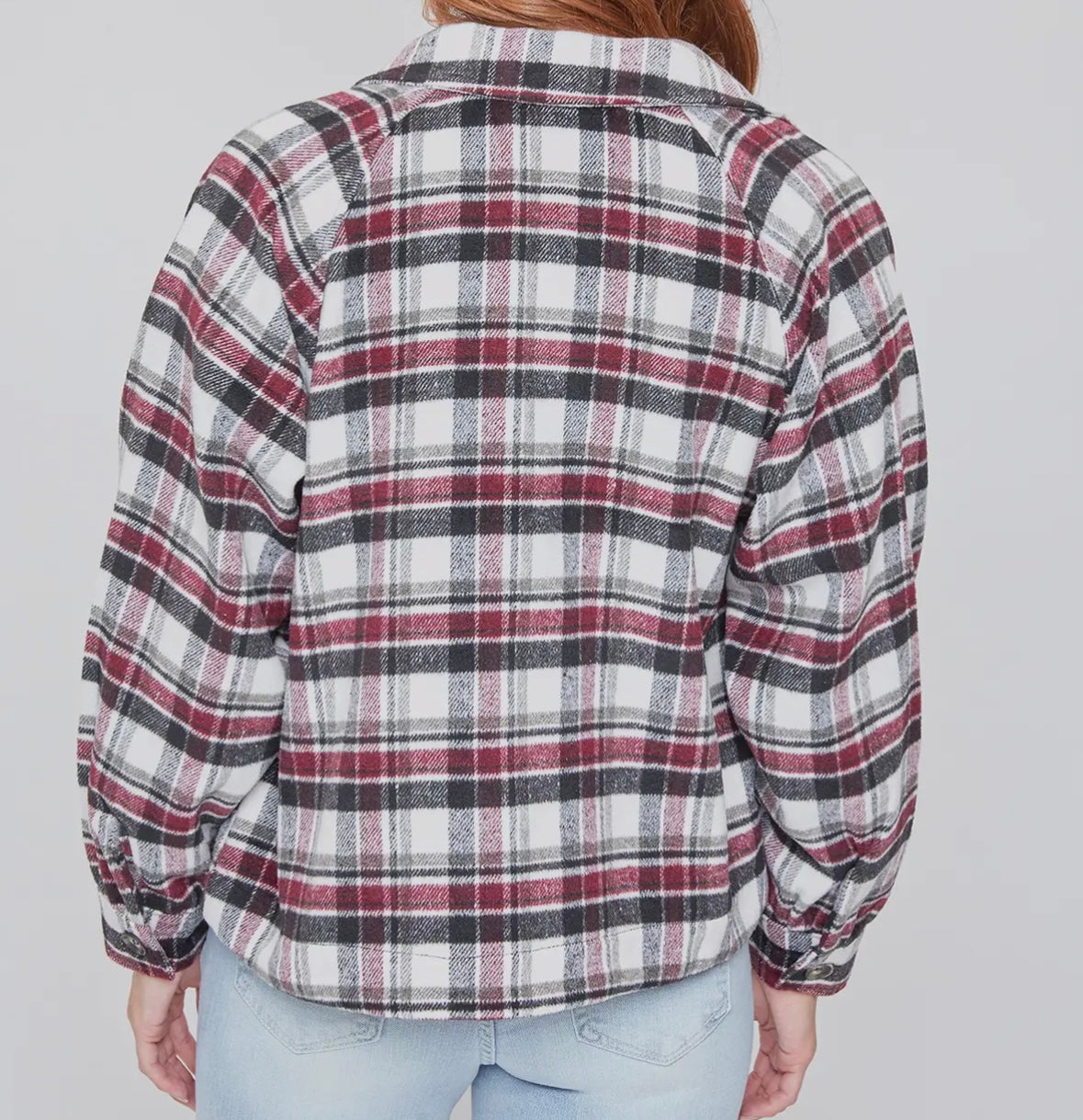 Forever In Plaid Shacket