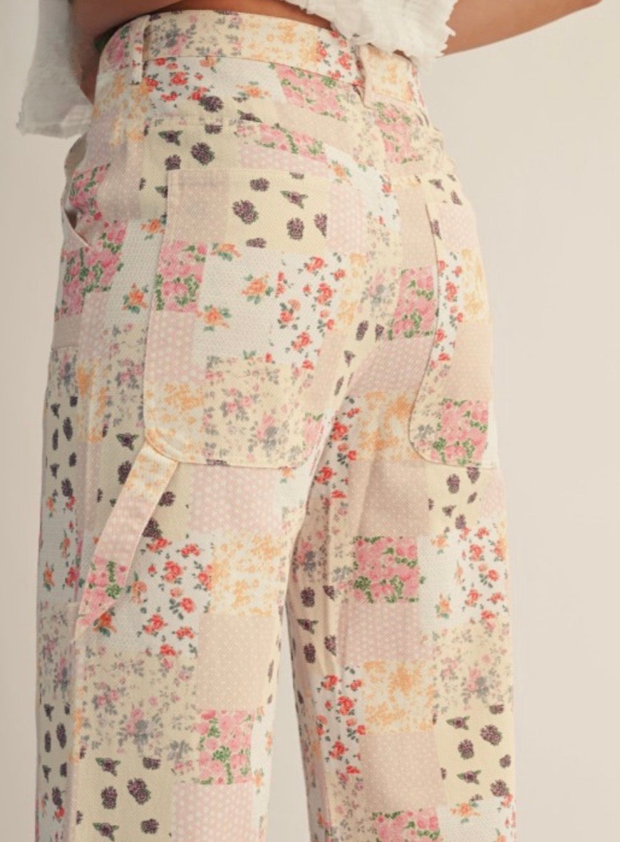 Mix It Up Patchwork Pants