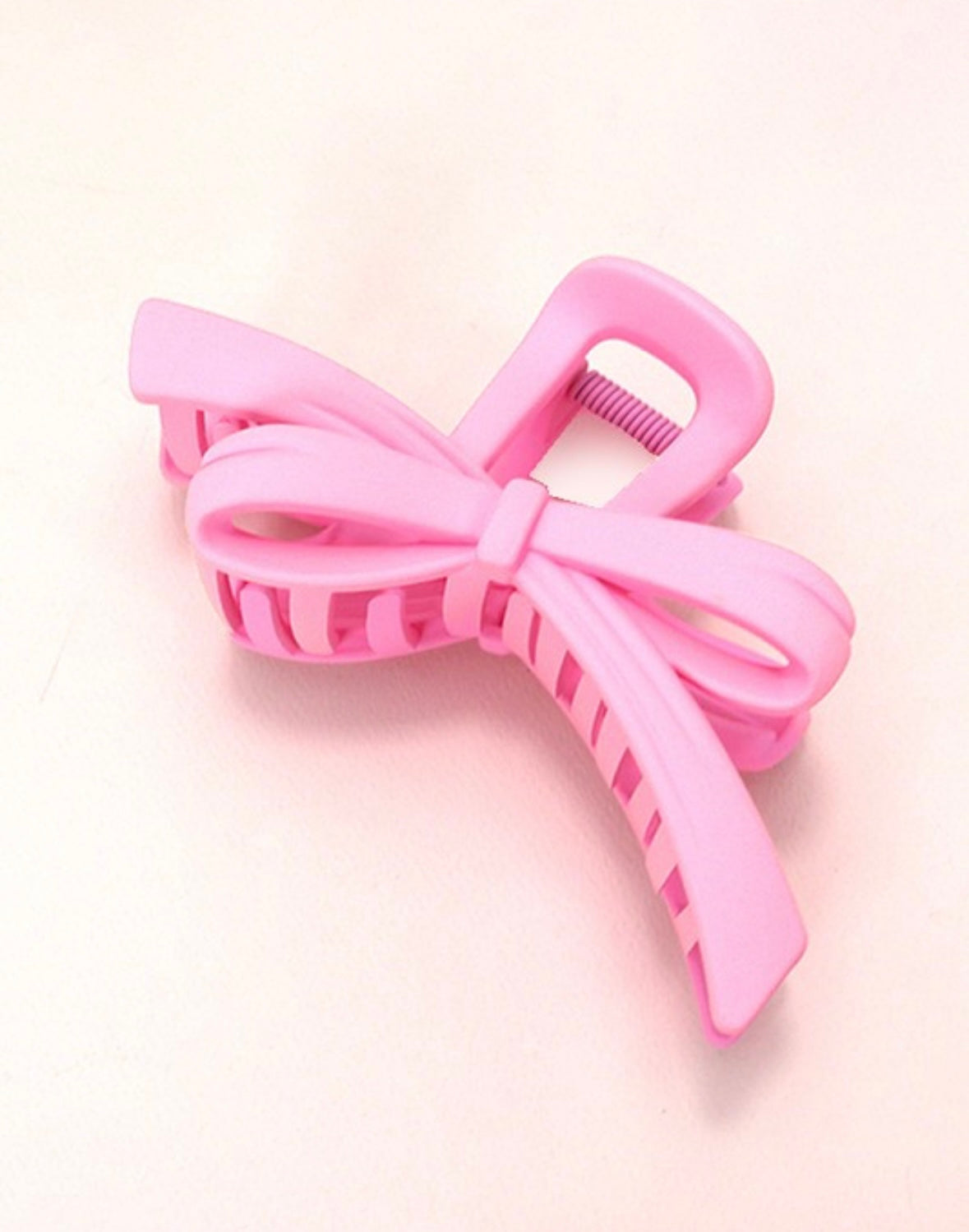 Jumbo Bow Ribbon Claw Clip