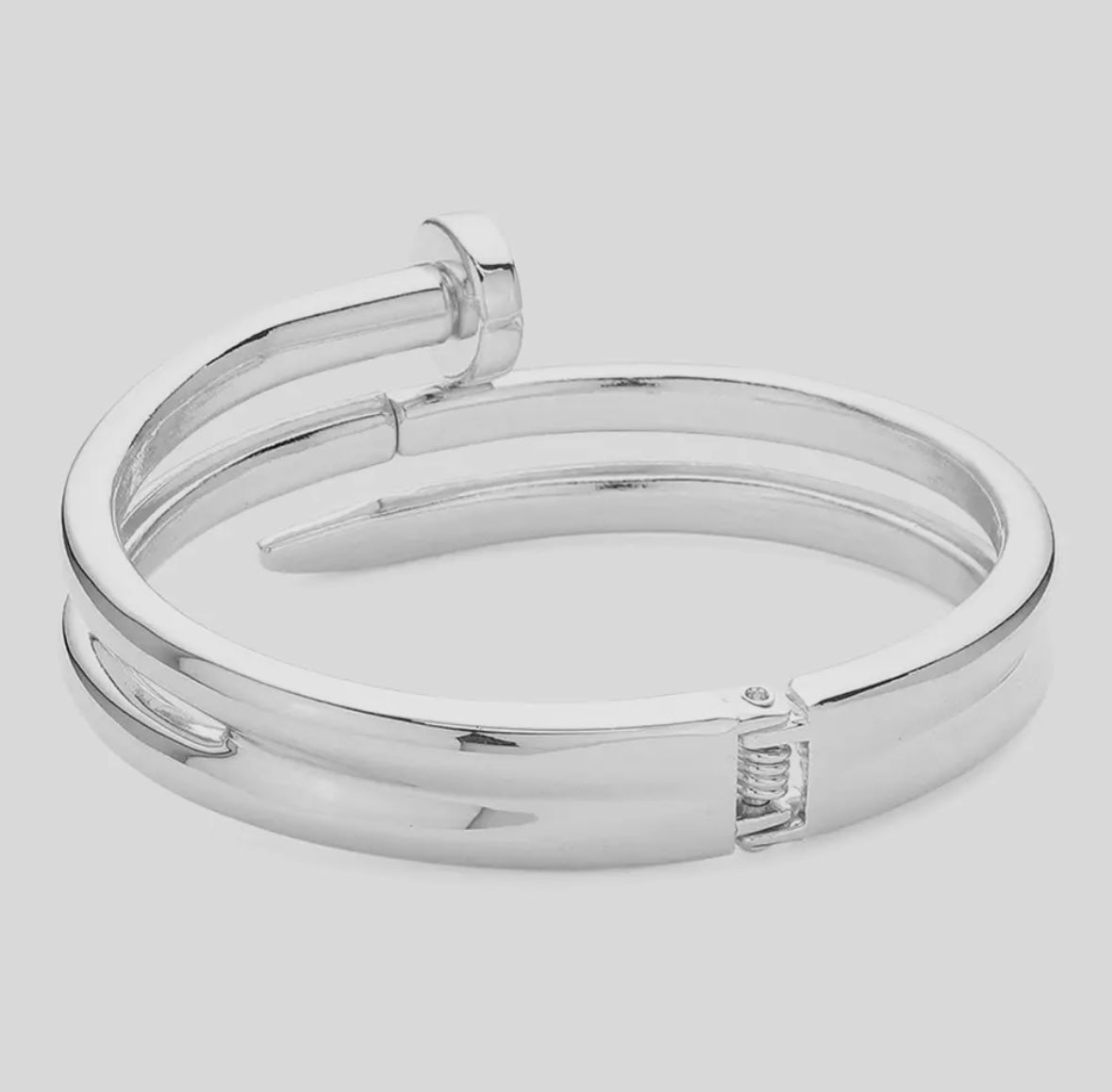 Nail Wrap Bangle Bracelet