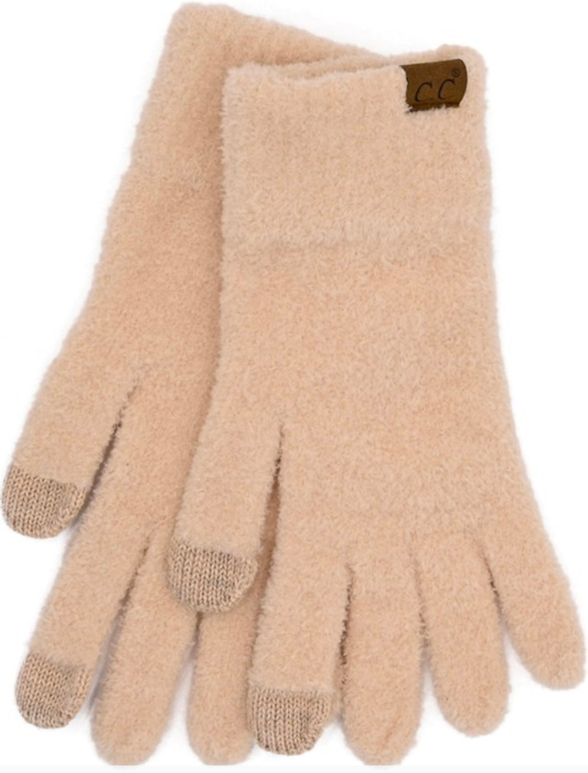 C.C Plush Chenille Gloves