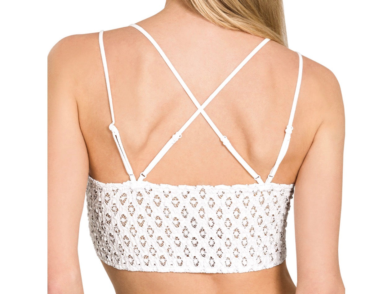 Crochet Lace Bralette