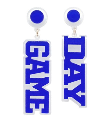 “GAME DAY” Earrings