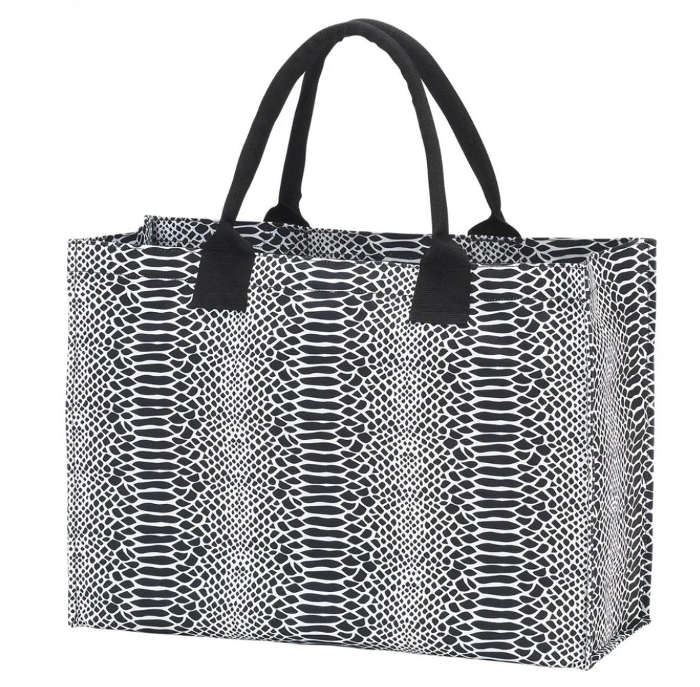 Snakeskin Tote