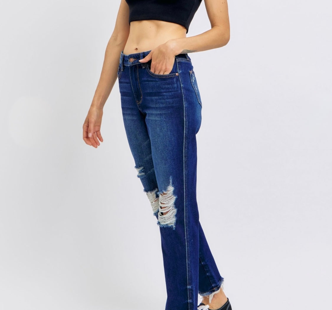 Carrie “Rigid Magic” Straight Jeans