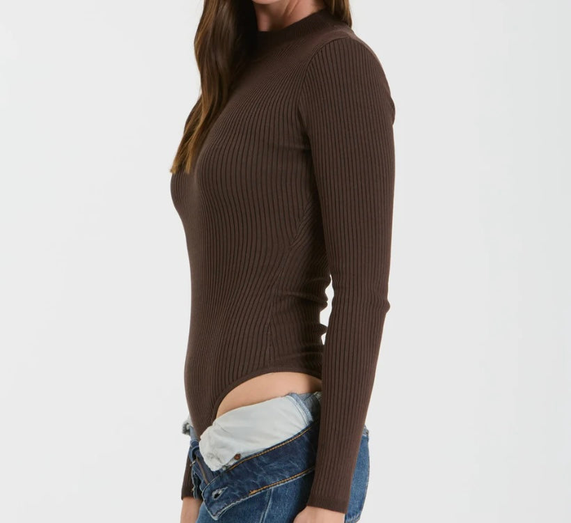 Ribbed Knit Bodysuit