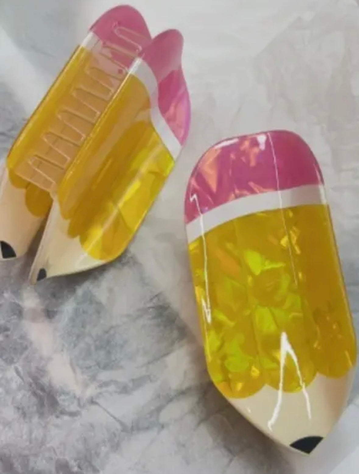 Pencil Hair Claw Clip