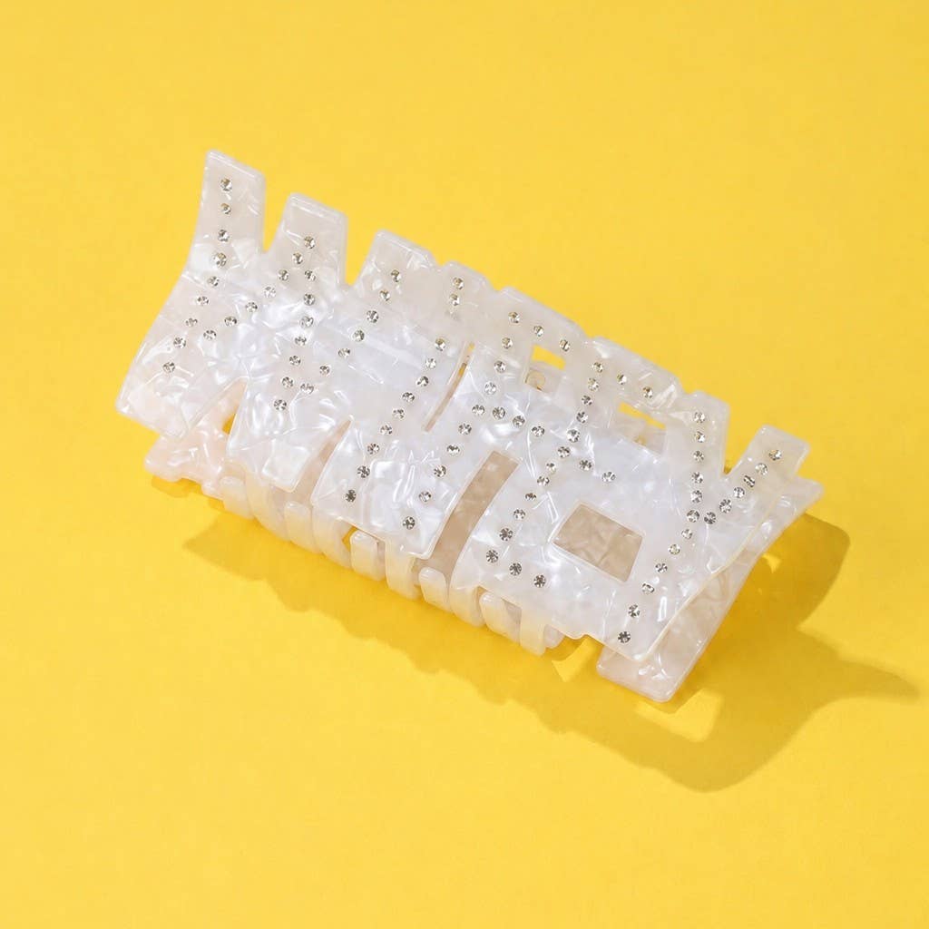 Wifey Hair Claw Clip