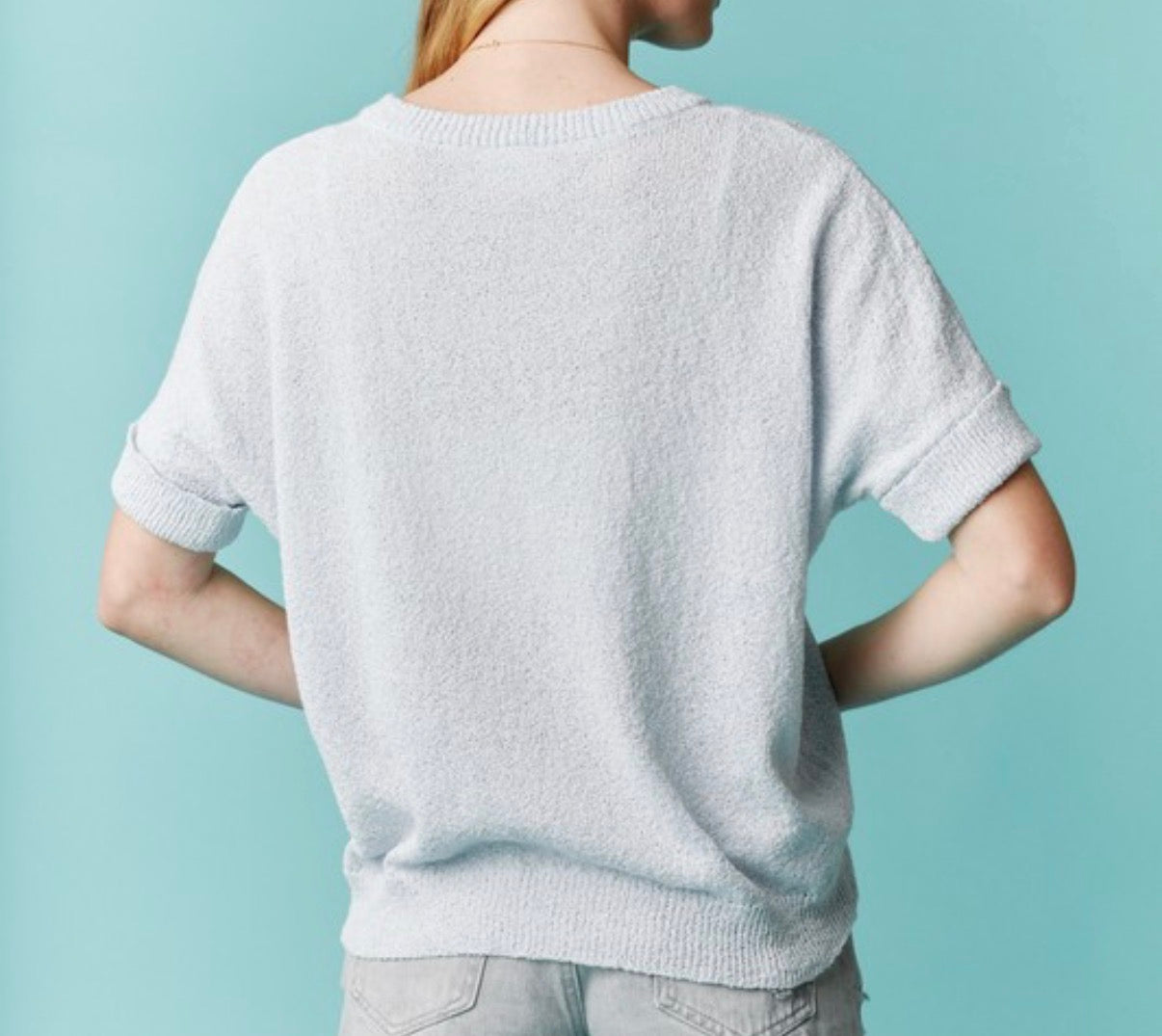 Ever So Sweet Pearl Sweater, Blue
