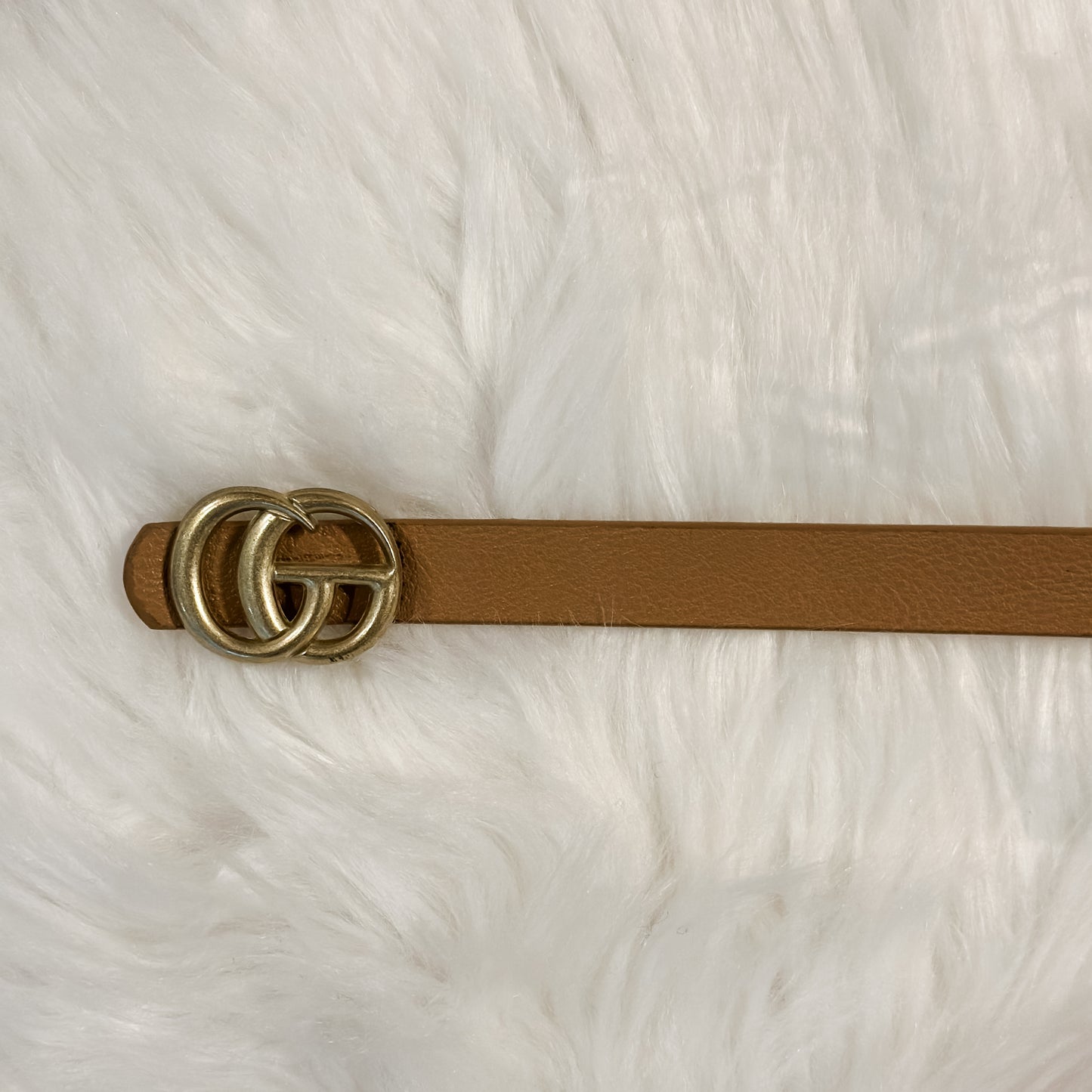 Double “G” Slim Belt