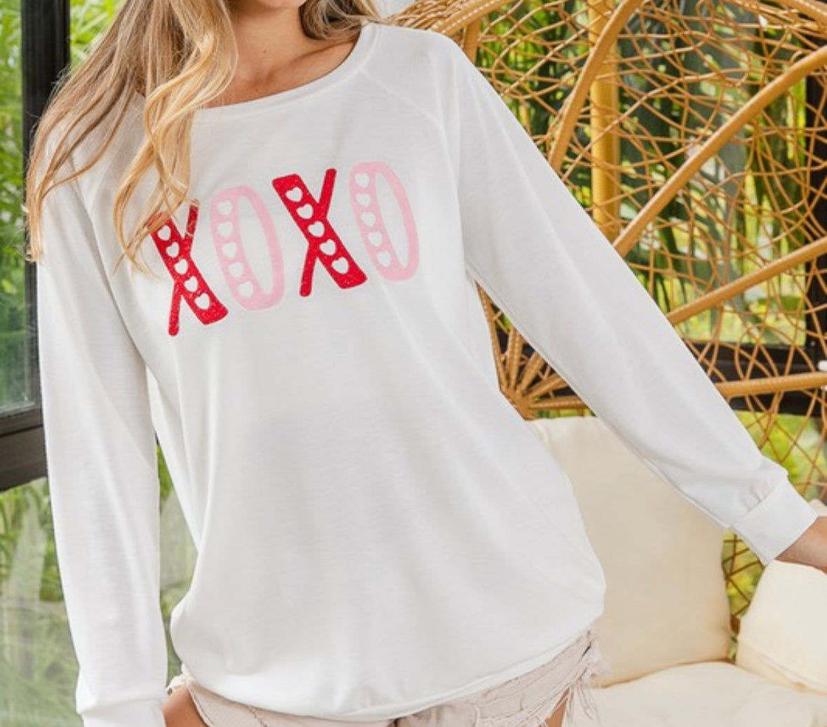 Knit XOXO Top