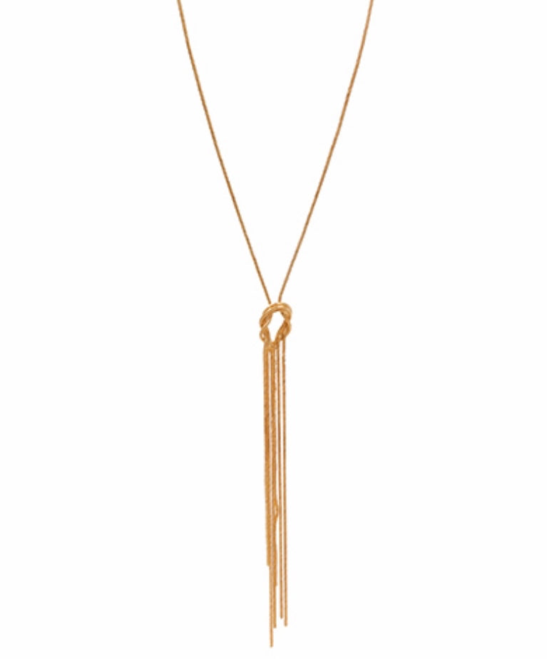 Texture Knot Necklace