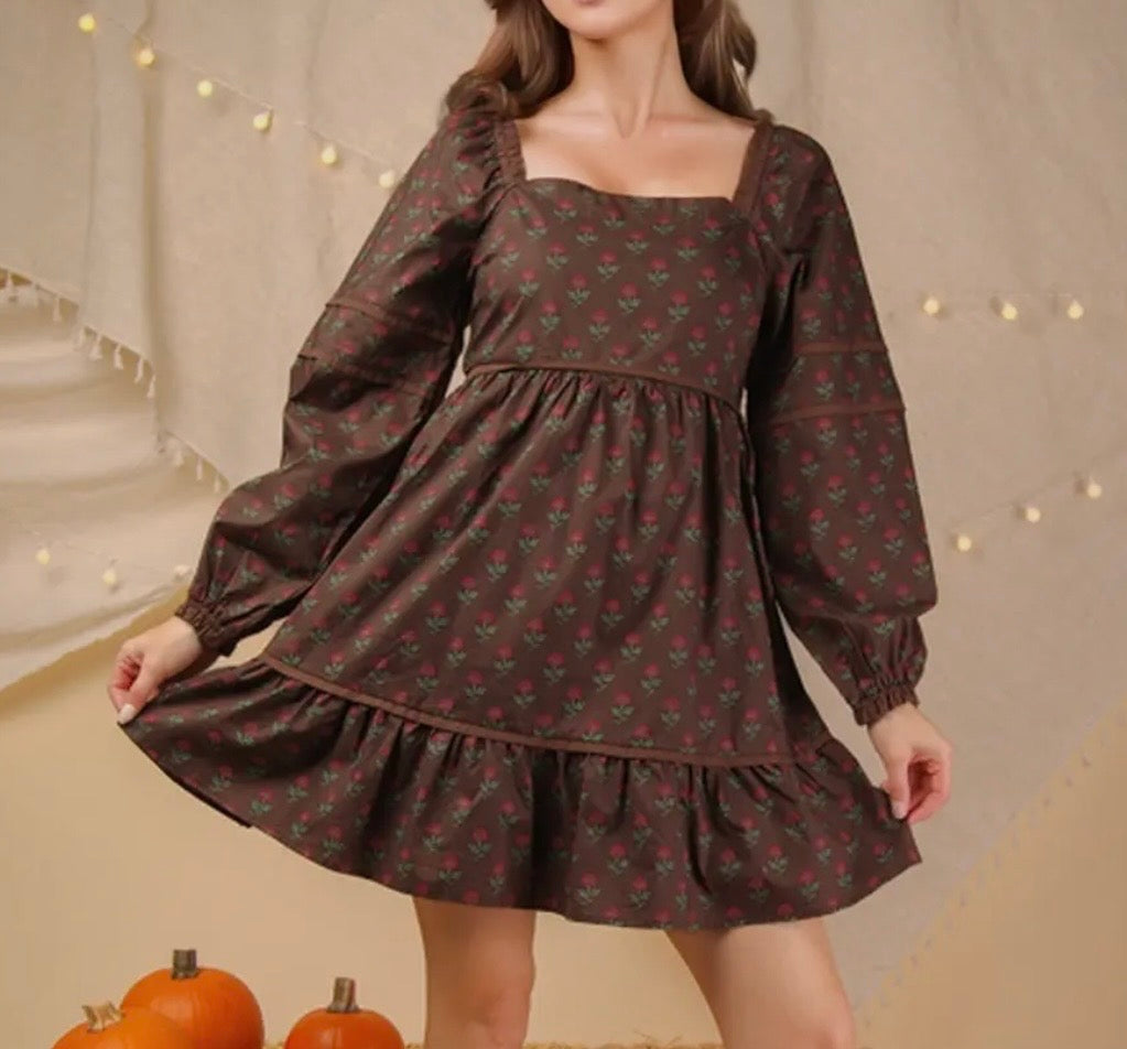 Harvest Gardens Ruffle Dress