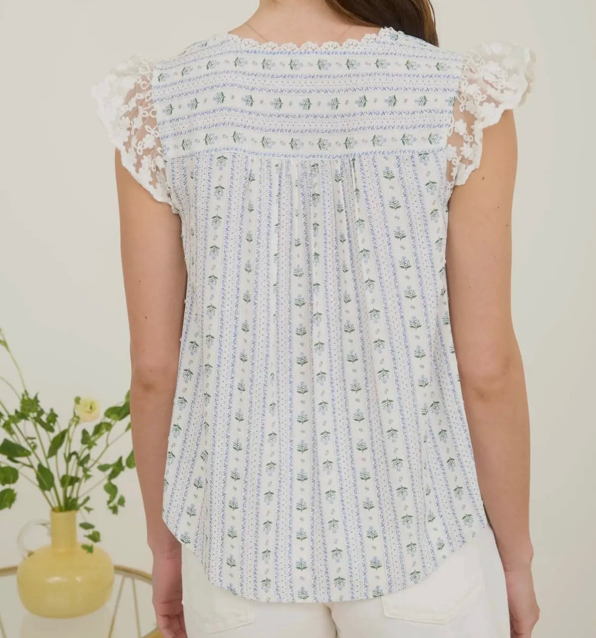 Floral Whispers Top