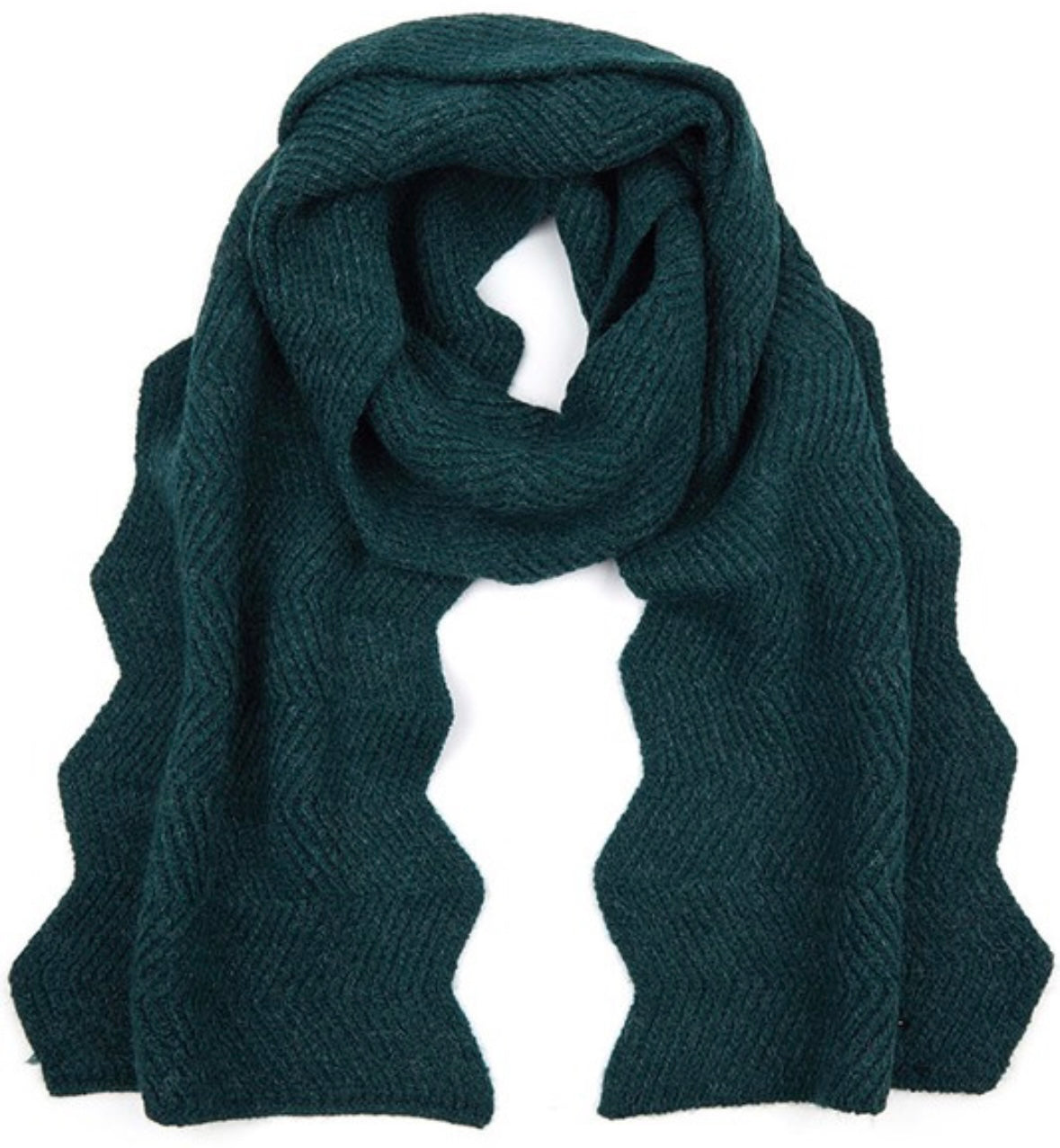 C.C Chevron Knit Pattern Scarf