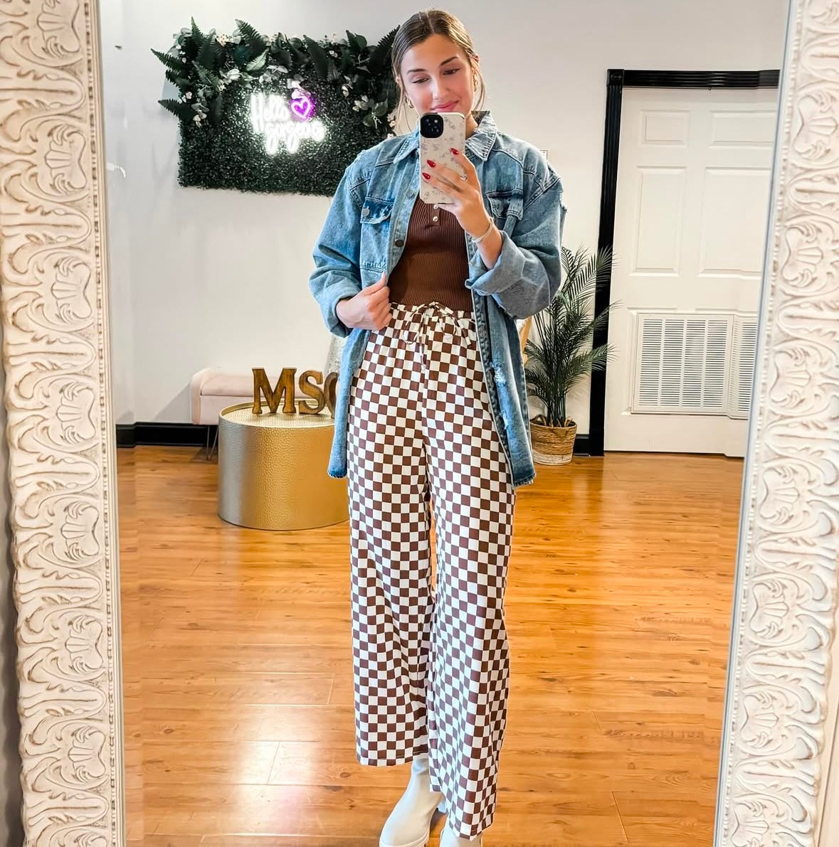 Where It Ends Denim Shirt