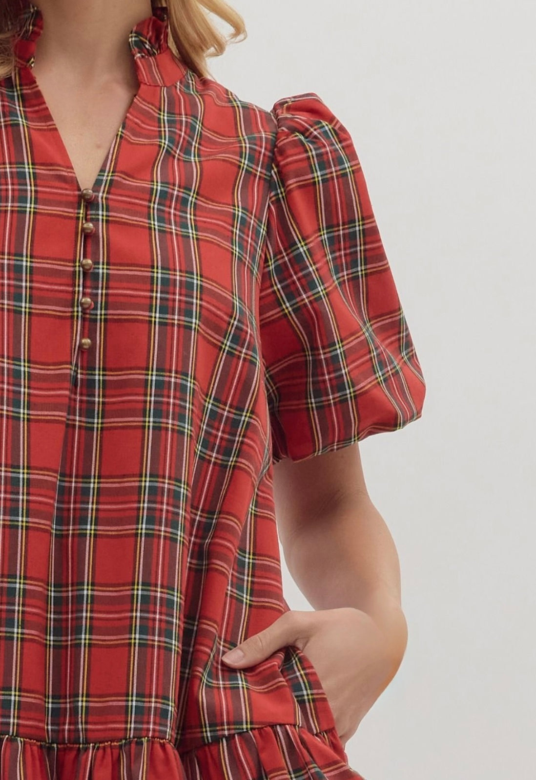 Plaid Chic Dress