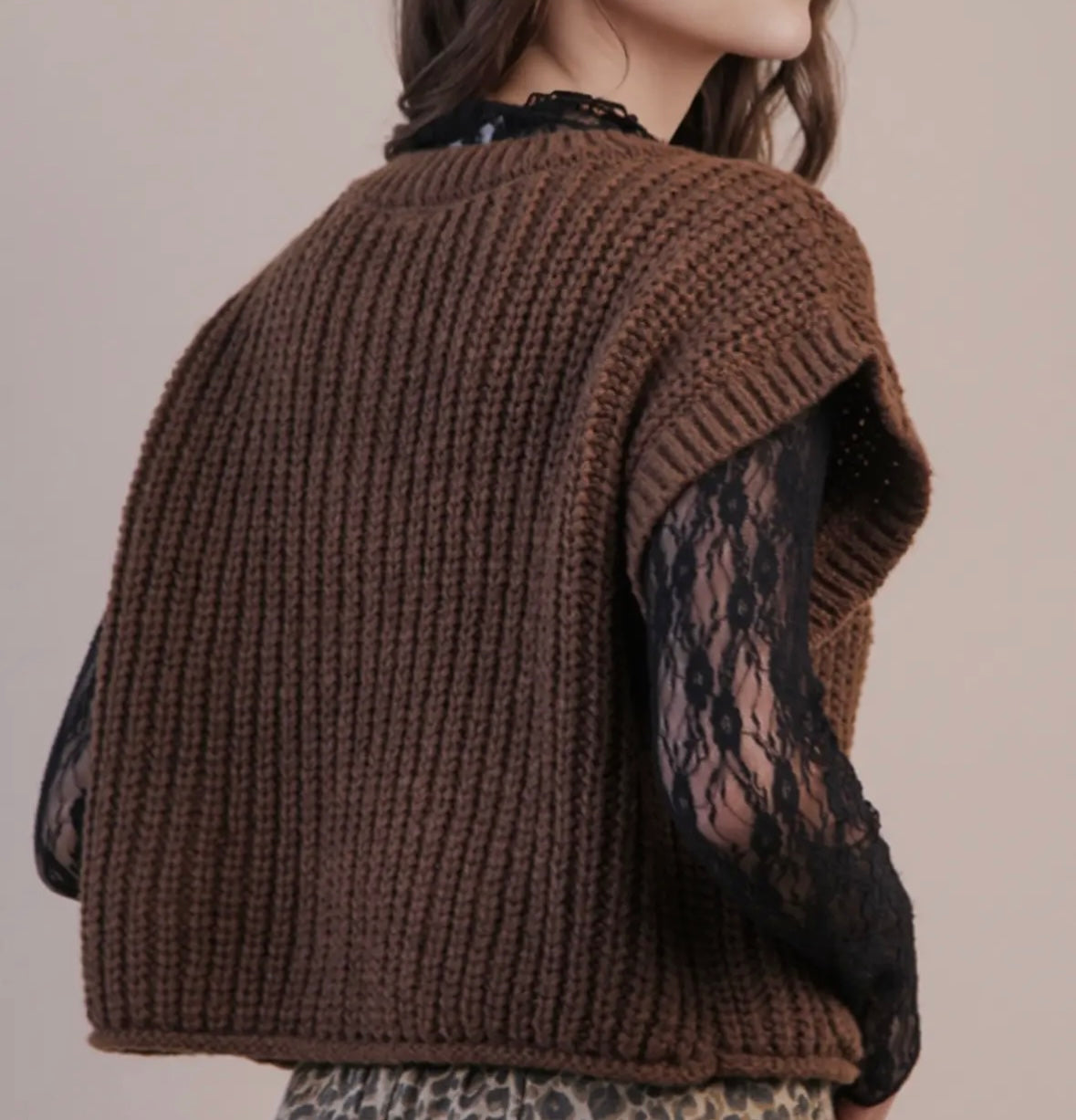 Cate Knit Sweater Top