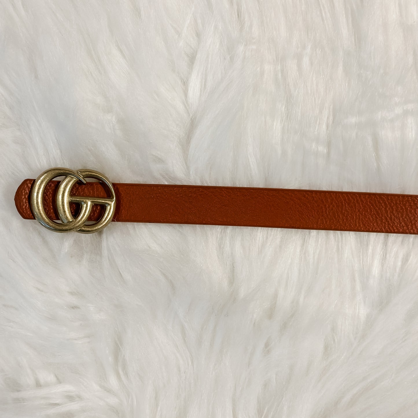 Double “G” Slim Belt