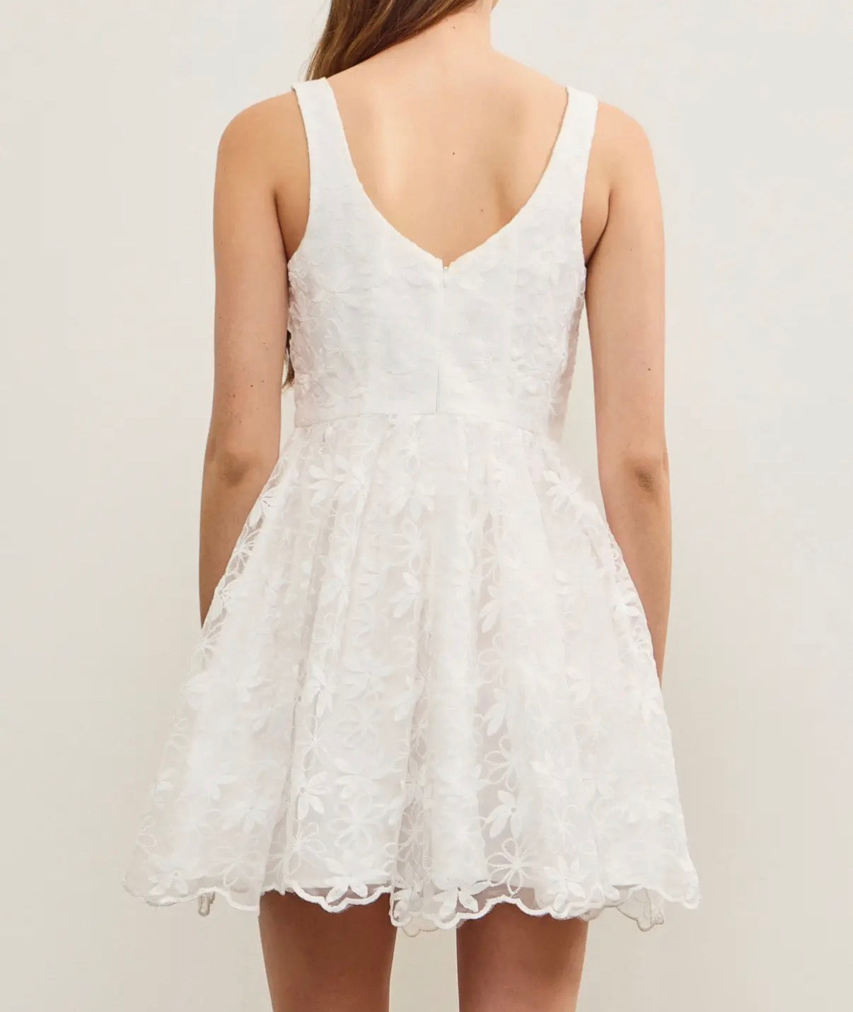 Like A Dream Floral Embroidery Dress