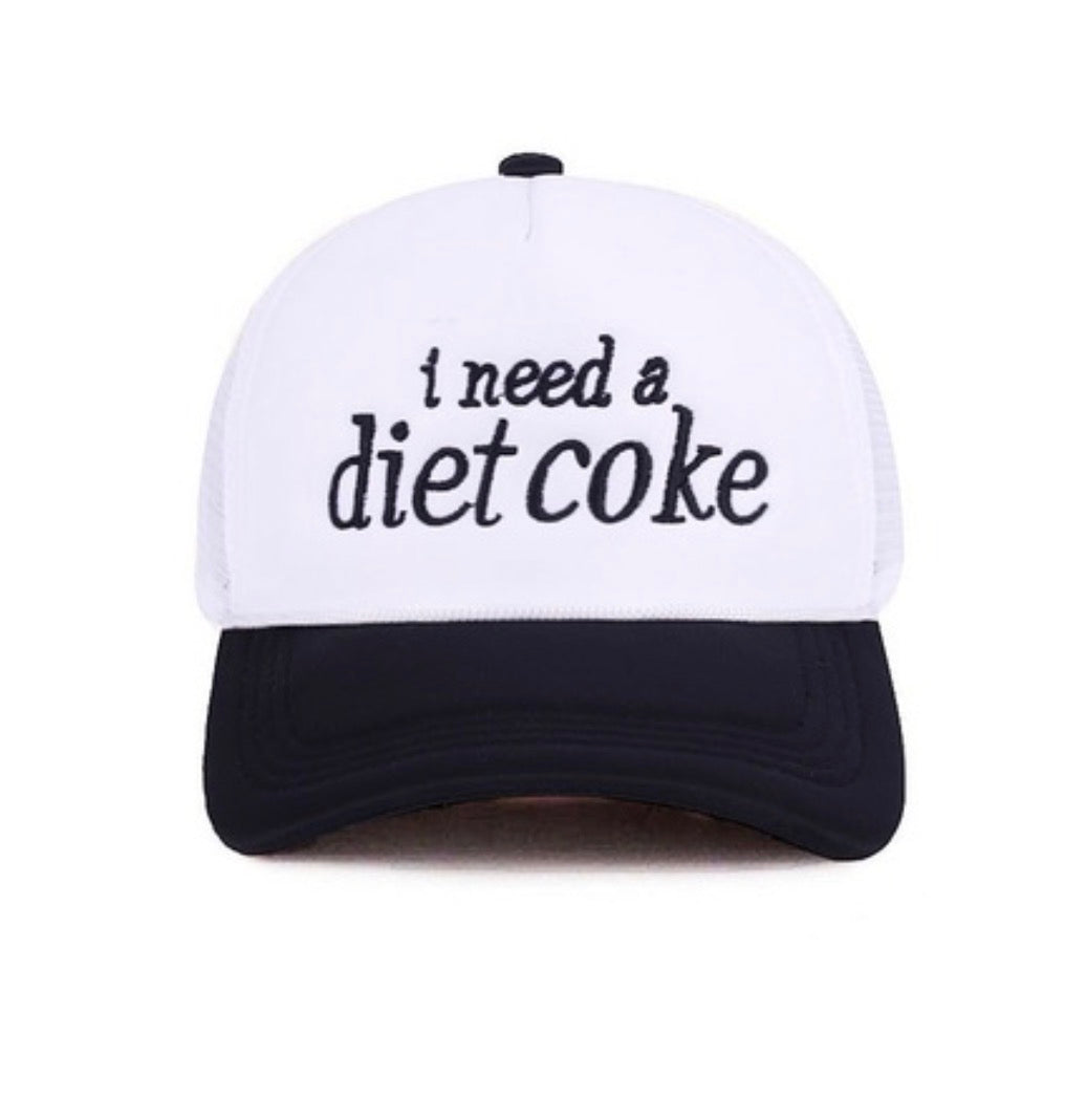 Diet Coke Foam Trucker Hat