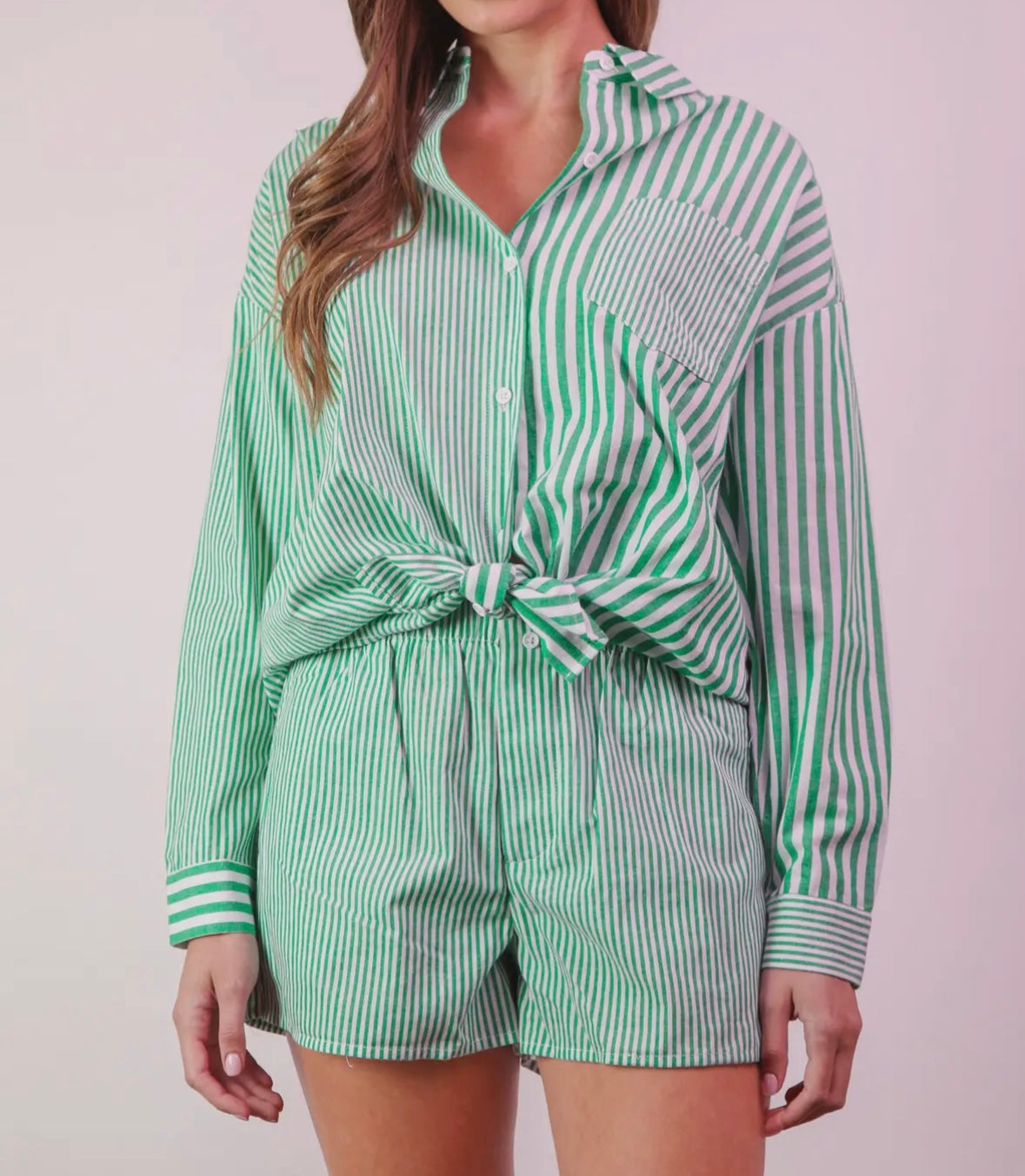 Take Time Striped Set