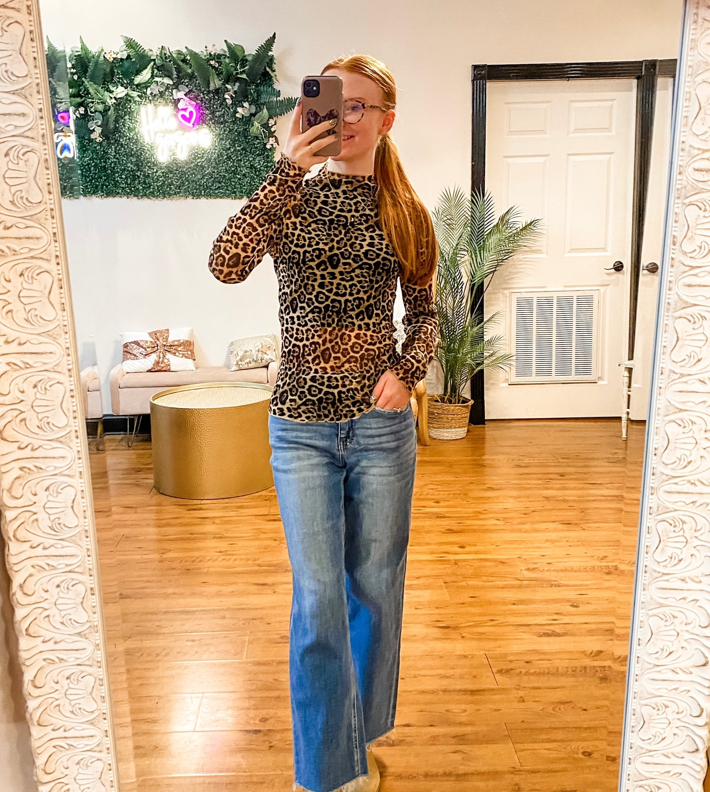 Hear Me Roar Sheer Top