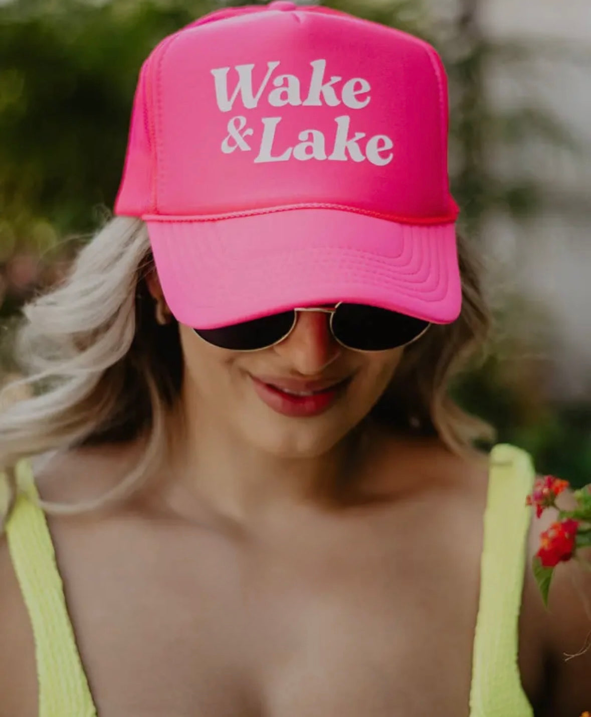 Wake & Lake Trucker Hat