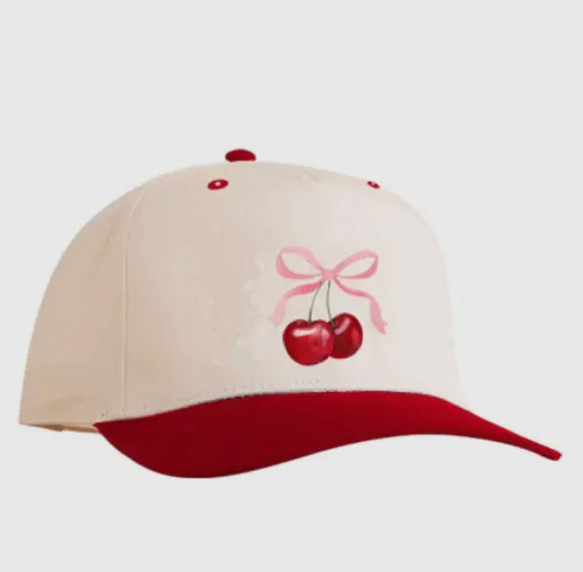 Cherry Bow Hat