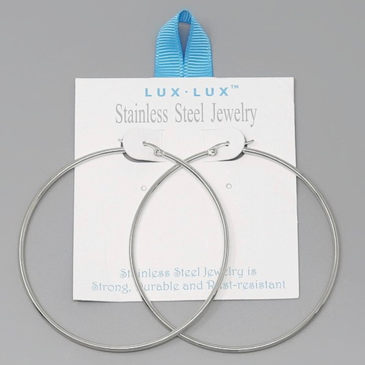 Skinny Hoop Earrings