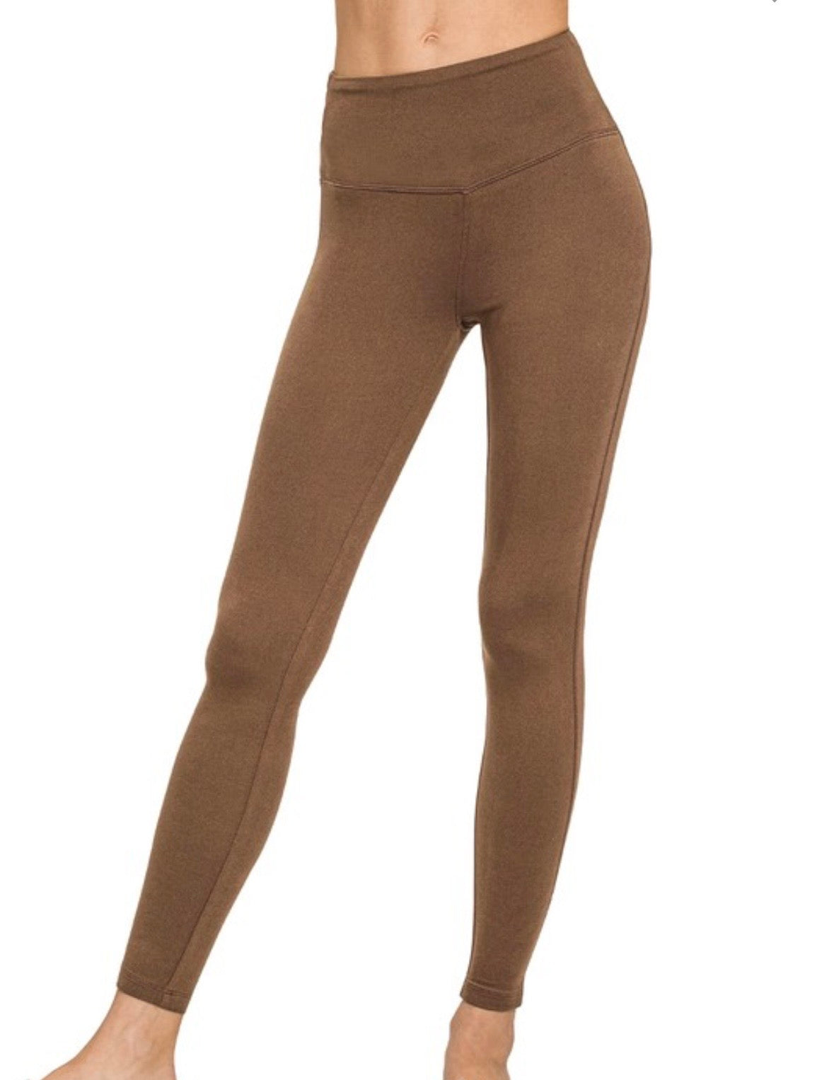Basic Girl Leggings, Brown
