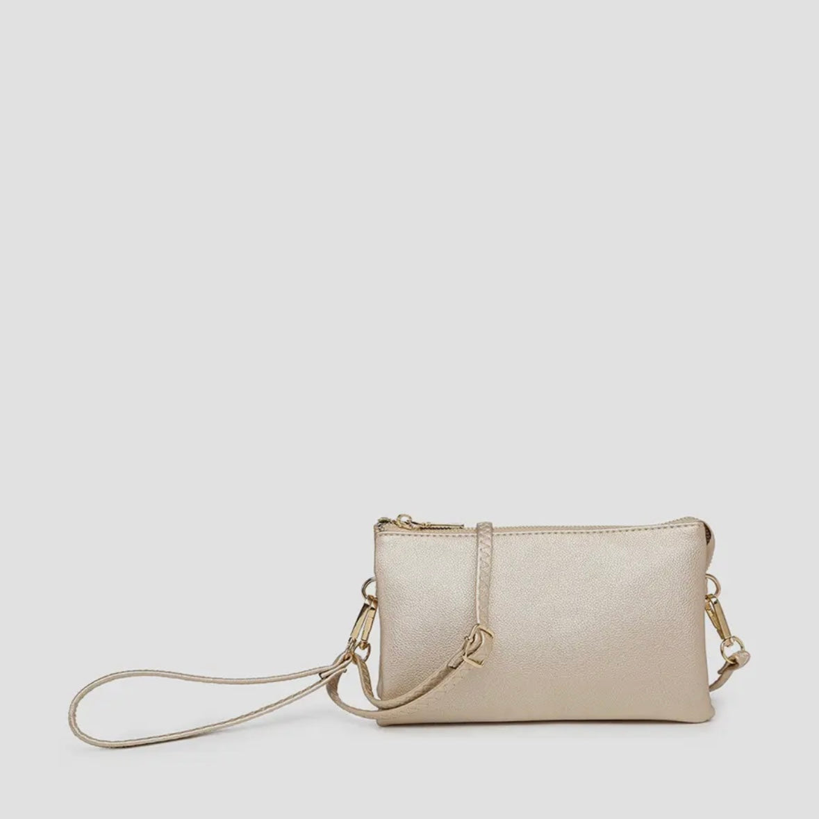 Riley 3 Compartment Crossbody/Wristlet