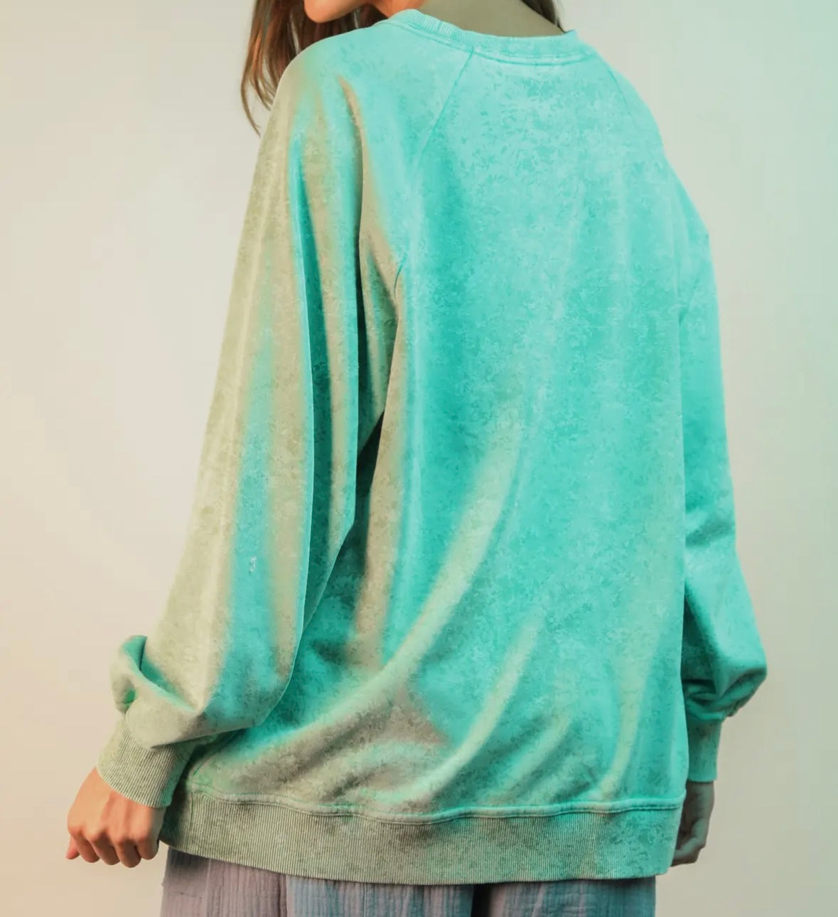 Lace Detail Pullover