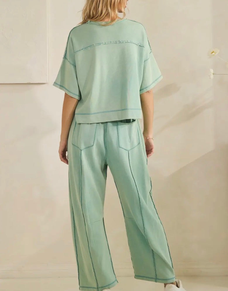 No Hard Days Two Piece Set
