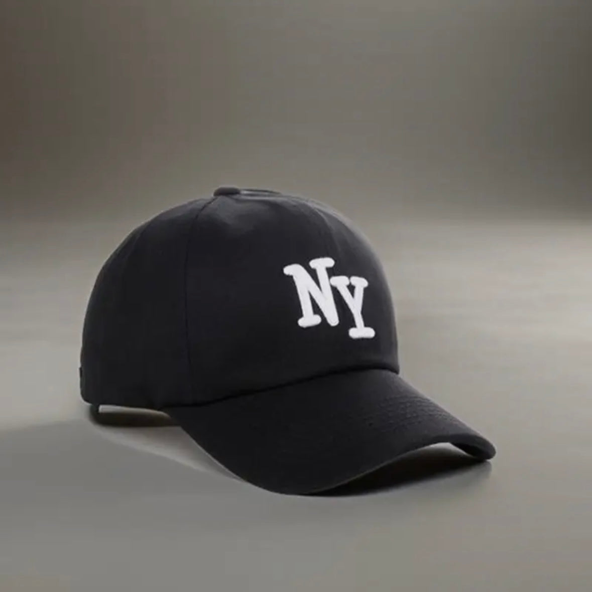 Embroidered “NY” Logo Baseball Hat