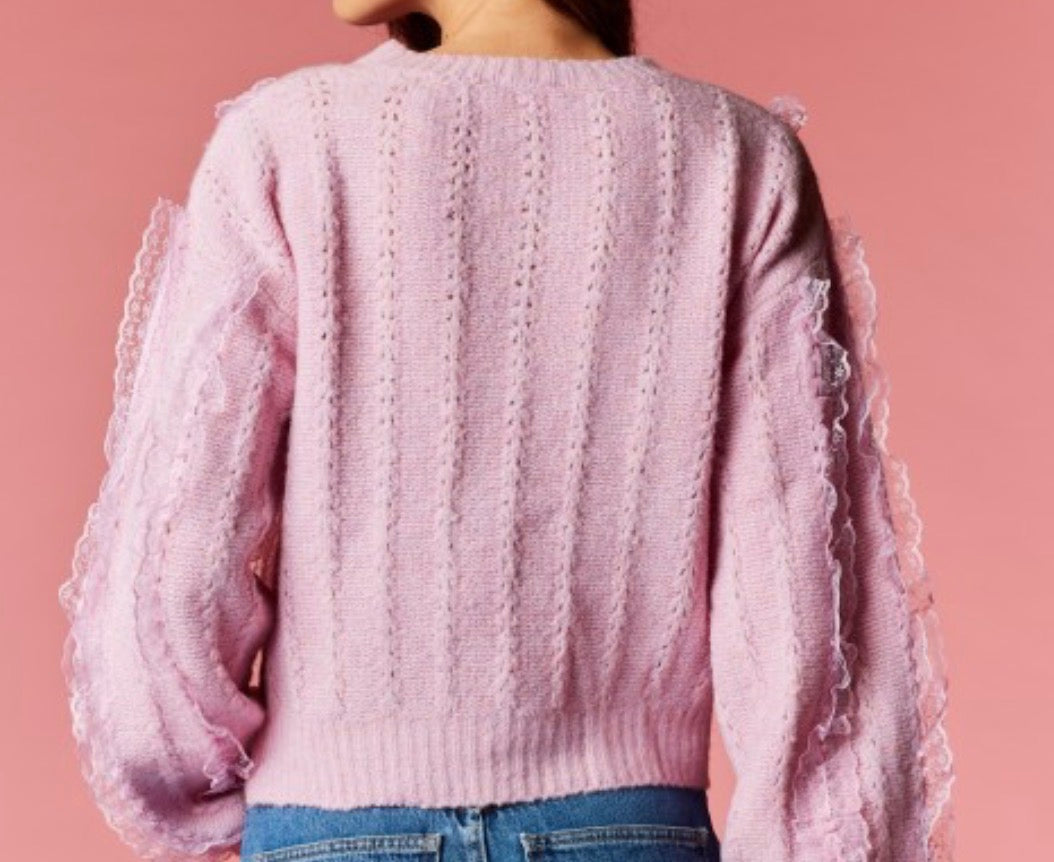 Lace Detailed Cardigan