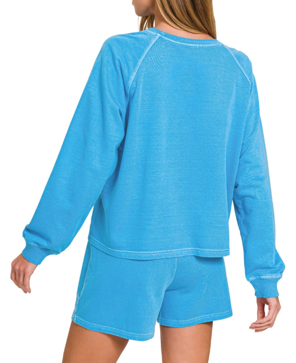 Weekend Ready Washed Set, Ocean