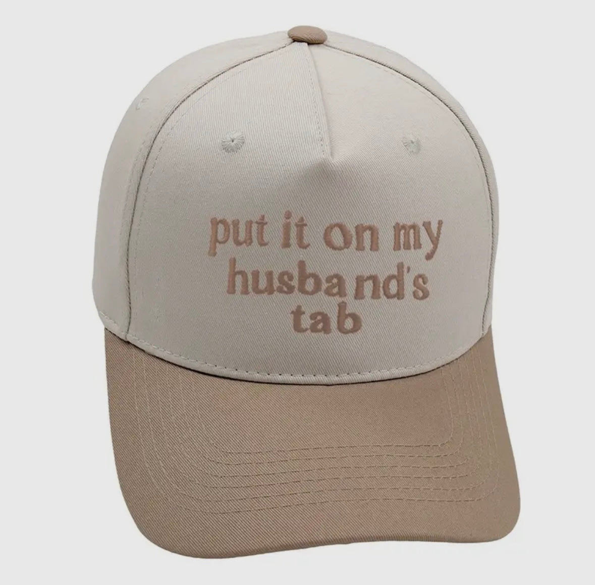 Husband’s Tab Baseball Hat