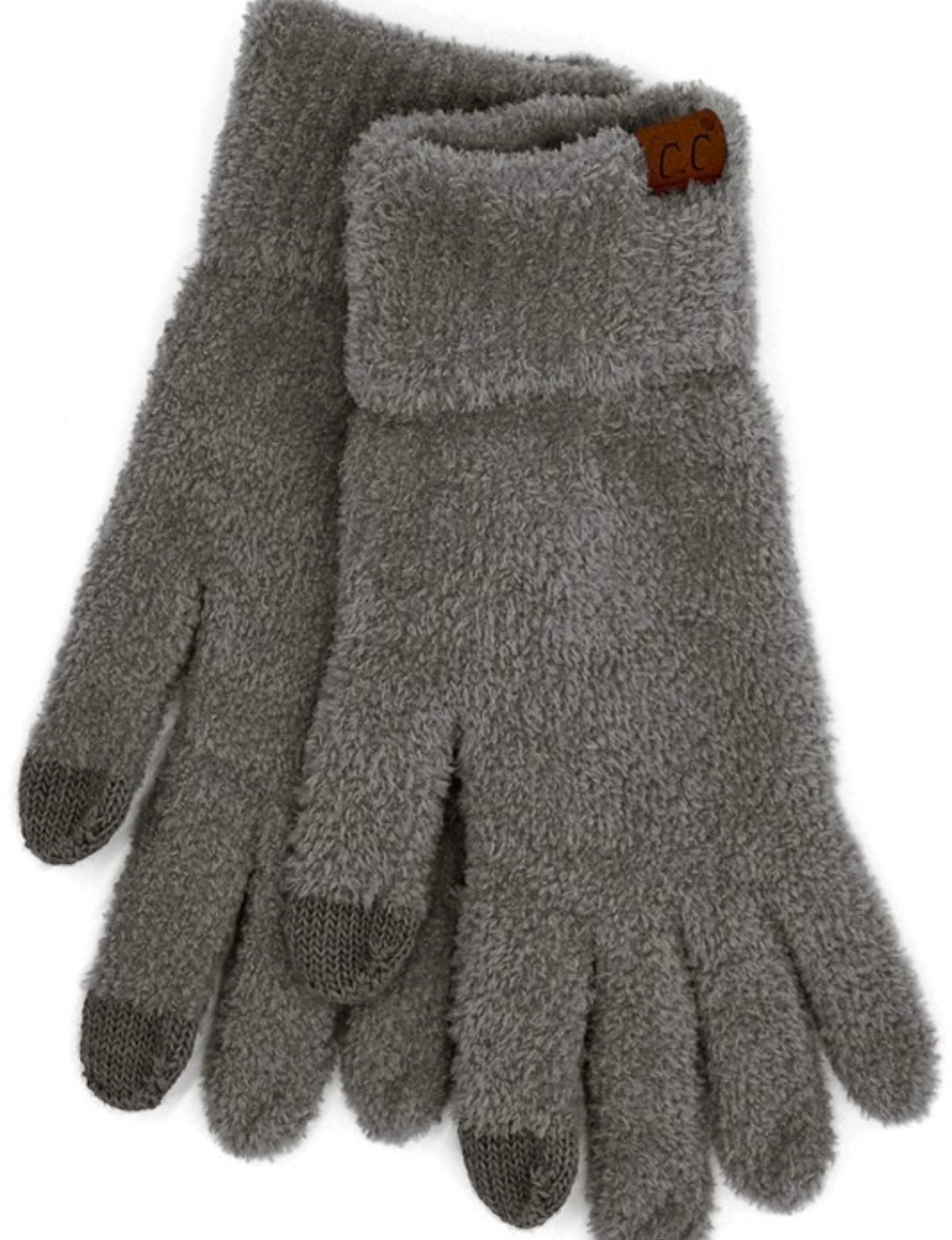 C.C Plush Chenille Gloves