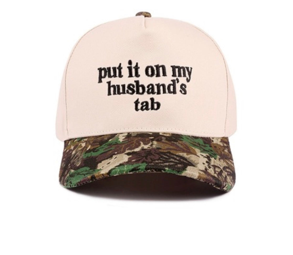 Husband’s Tab Canvas Hat