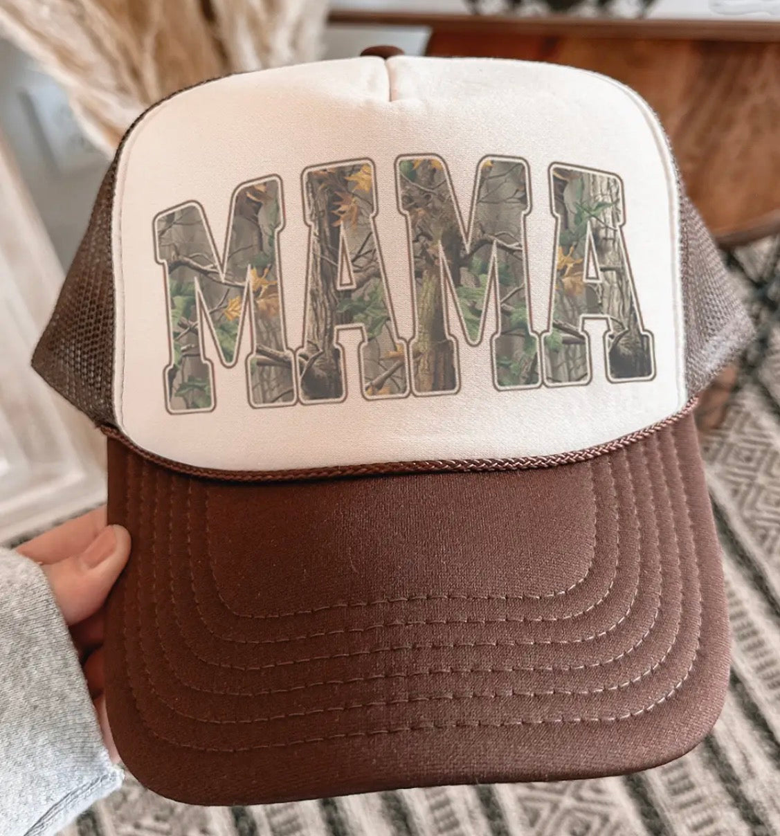 Camo Mama Trucker Hat