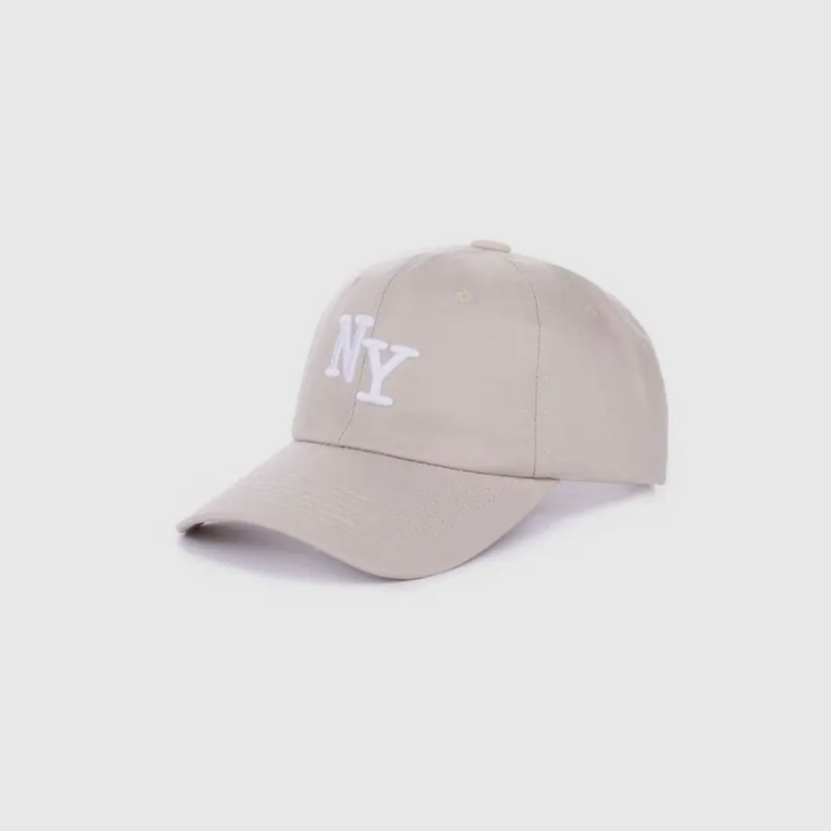 Embroidered “NY” Logo Baseball Hat