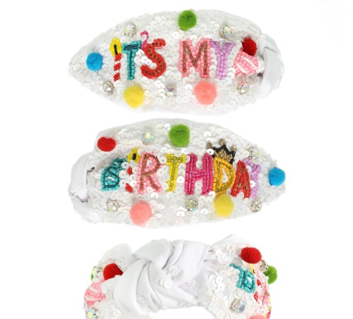 It’s My Birthday Beaded Headband