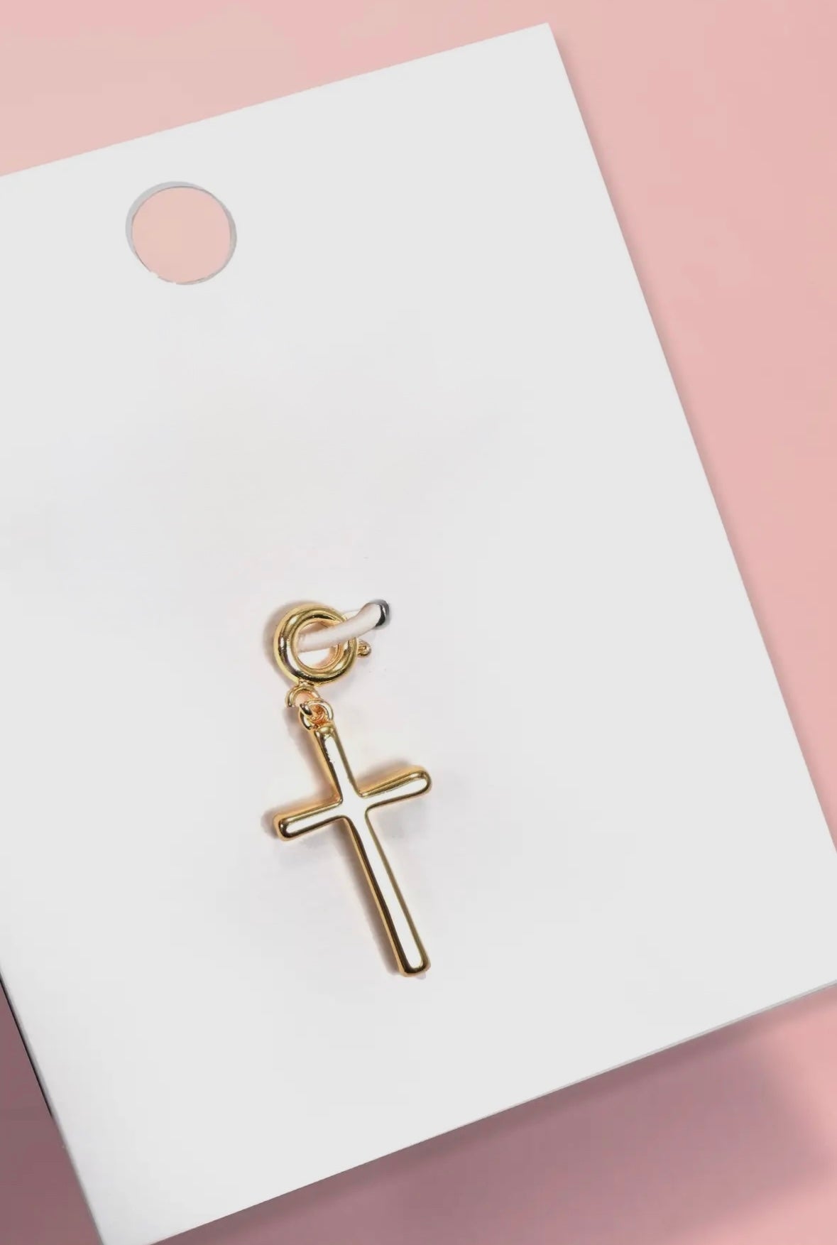 18K Gold Dipped Charm